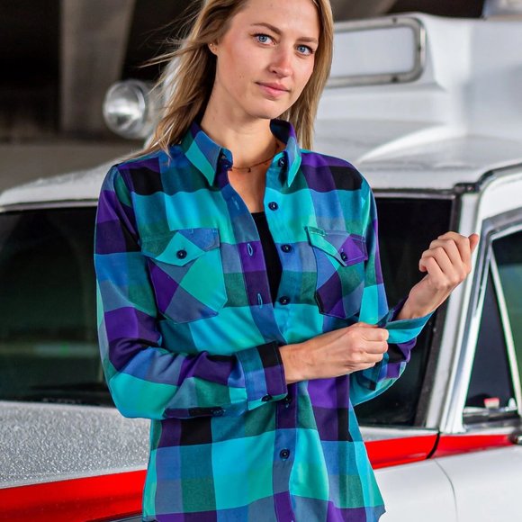 DIXXON Flannel VENKMAN Limited Edition Women' Flannel Shirt XL - Picture 5 of 9